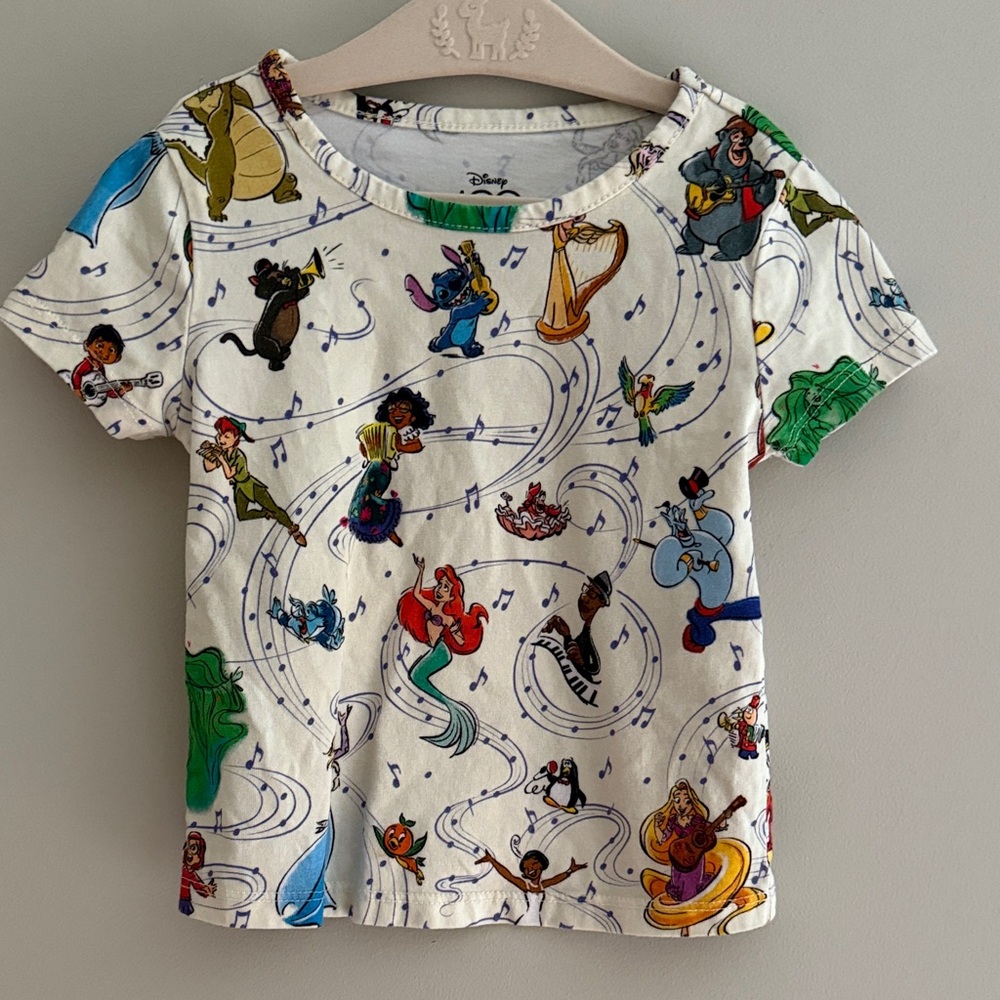 Disney 100 Toddler Characters T-Shirt - White